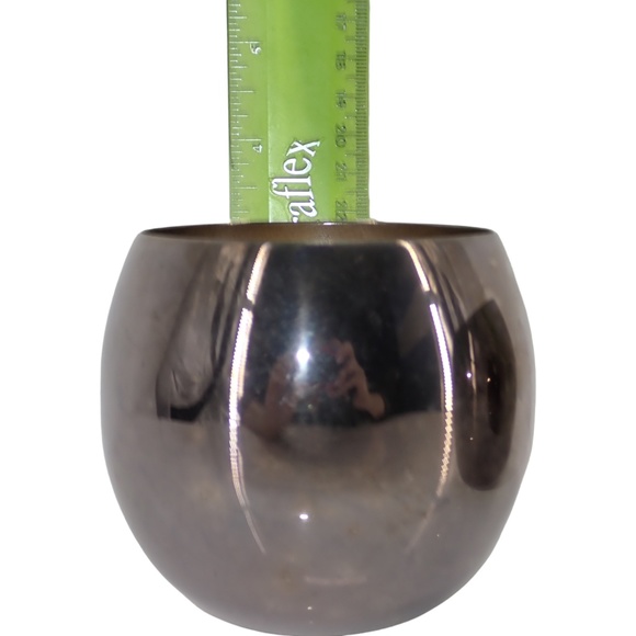 Vintage Towle Set of2 Silver Plated Punch Cups Makers Mark EP 4050 Tumblers or f - Picture 9 of 10